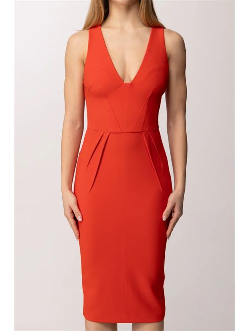 Abito in crêpe leggero ELISABETTA FRANCHI | AB94162E2/H85